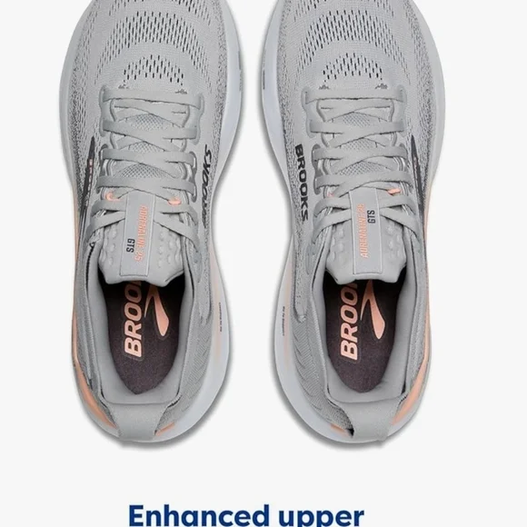 Brooks Women's Gray Running Shoes - Picture 5 of 11